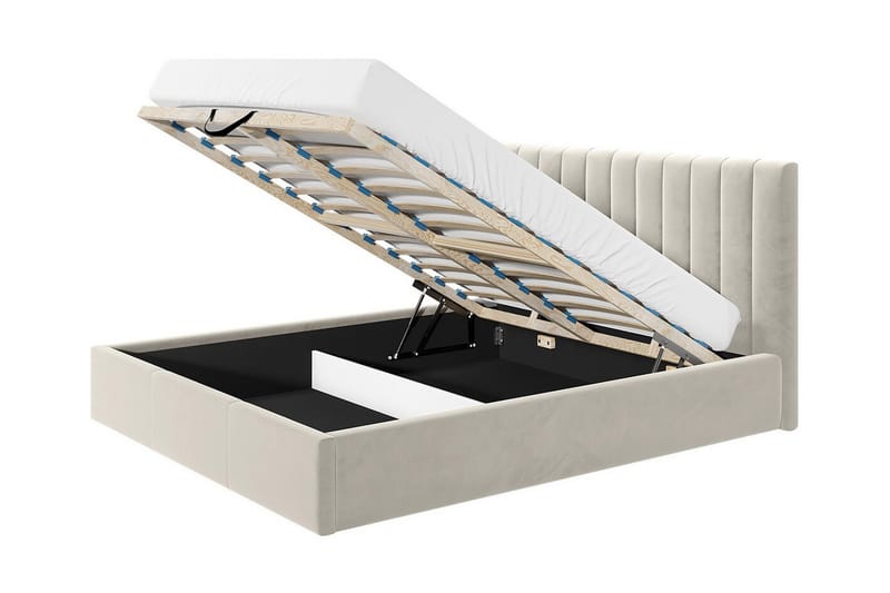 Derry Sängram 180x200 cm - Grå - Möbler - Sovrum - Sängram & sängstomme