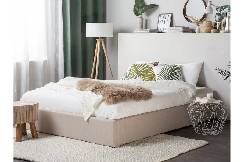 DINAN Sängram 180x200 cm Beige - Möbler - Sovrum - Sängram & sängstomme