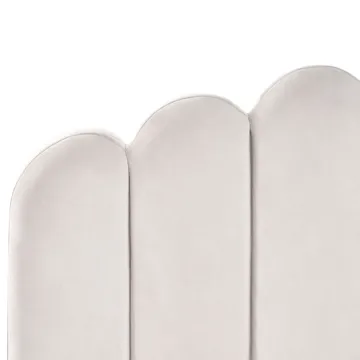 Dubbelsäng Sauvian 180x200 cm - Off-White - Möbler - Sovrum - Sängram & sängstomme