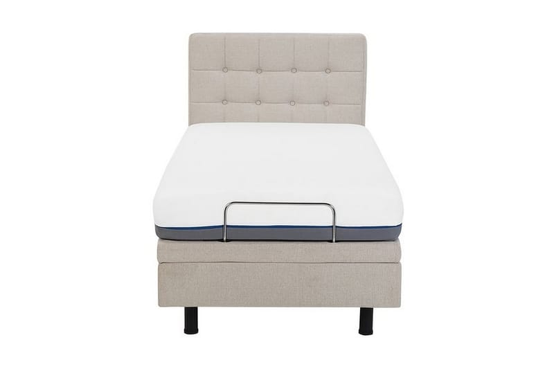Duke Dubbelsäng 90|200 cm - Beige - Möbler - Sovrum - Sängram & sängstomme