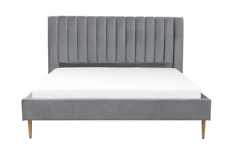 Elechas Dubbelsäng 180x200 cm, Grå