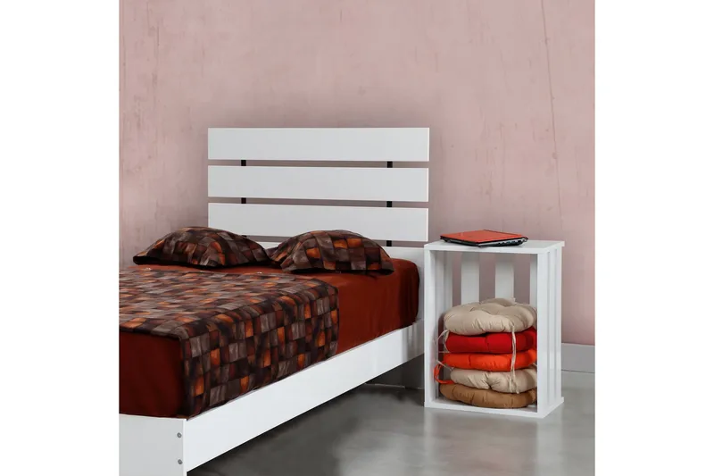 Feldene Sängram 120x200 cm - Vit - Möbler - Sovrum - Sängram & sängstomme