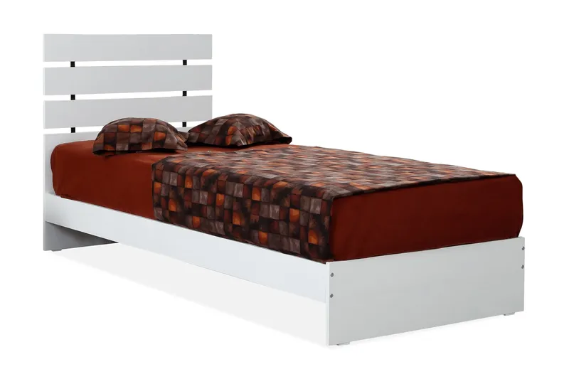 Feldene Sängram 90x200 cm, Vit