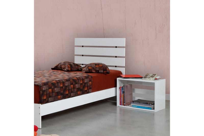 Feldene Sängram 90x200 cm - Vit - Möbler - Sovrum - Sängram & sängstomme