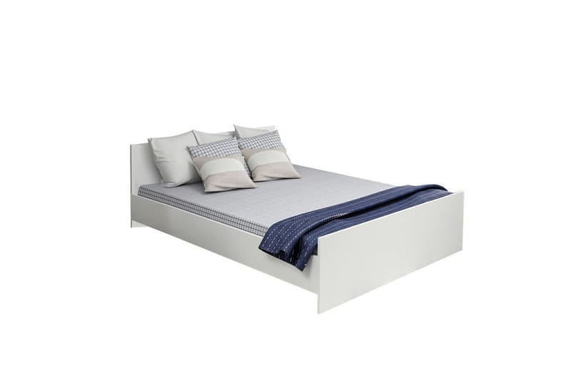 Sängram Fruitland Sängram Vit - 165 x 72 x 204 cm - Möbler - Sovrum - Sängram & sängstomme