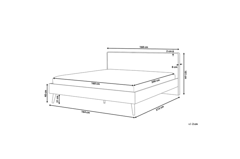 Furbish Sängram 160x200 - Trä/Natur - Möbler - Sovrum - Sängram & sängstomme