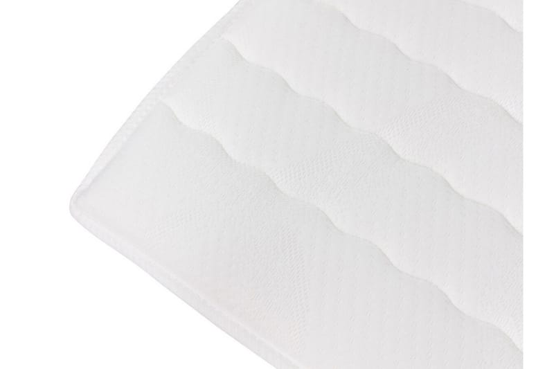 Hattie Komplett Sängpaket 200x200 cm med Sänggavel + Bäddmadrass med Fasthetsgrad Medium - Grå - Möbler - Sovrum - Sängram & sängstomme