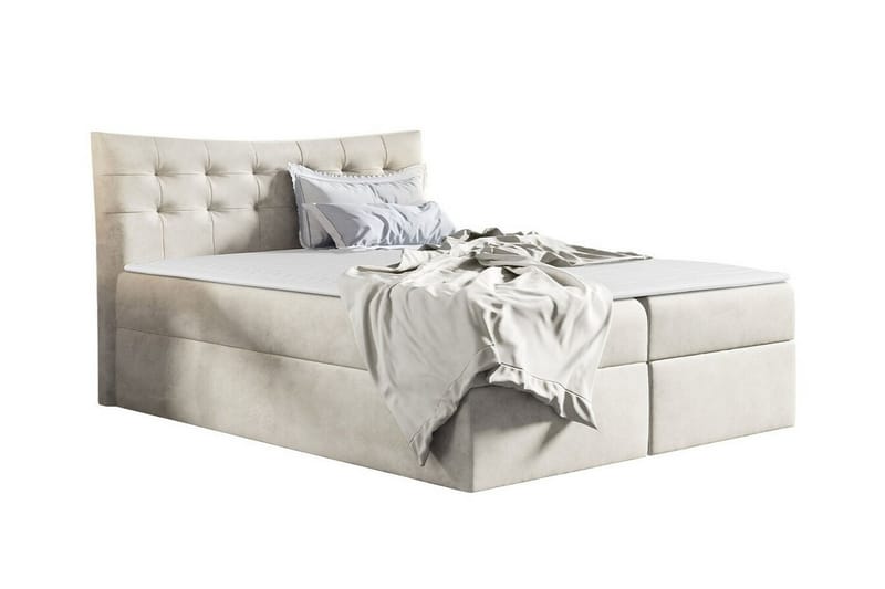 Hayton Sängram 140x200 cm Beige - Möbler - Sovrum - Sängram & sängstomme
