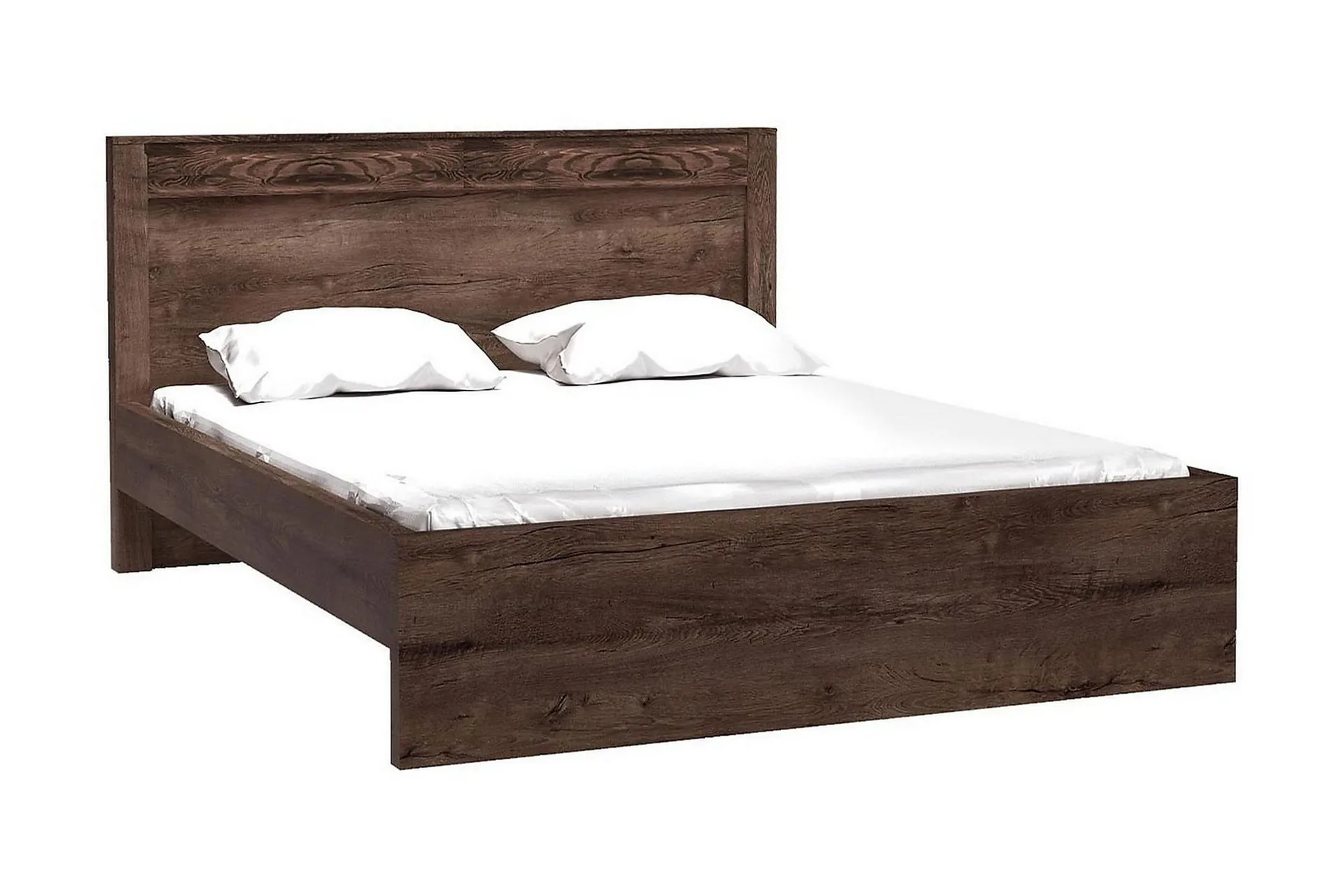 Indianapolis S&auml;ngram 160x200 cm M&ouml;rk ask - M&ouml;rk ask