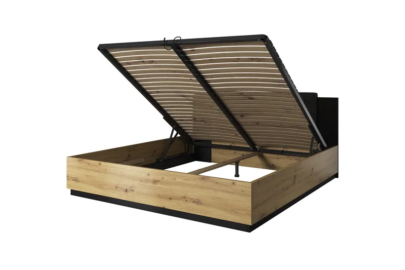 Joannie Kontinentalsäng 160x205 cm - Brun - Möbler - Sovrum - Sängram & sängstomme