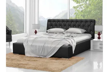 Junkerdal Säng 180x200 - Svart - Möbler - Sovrum - Sängram & sängstomme