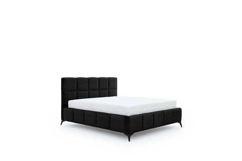 Kamble Sängram med Förvaring 160x200 cm - Svart - Möbler - Sovrum - Sängram & sängstomme