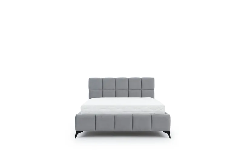 Kamble Sängram med Förvaring 180x200 cm - Grå - Möbler - Sovrum - Sängram & sängstomme