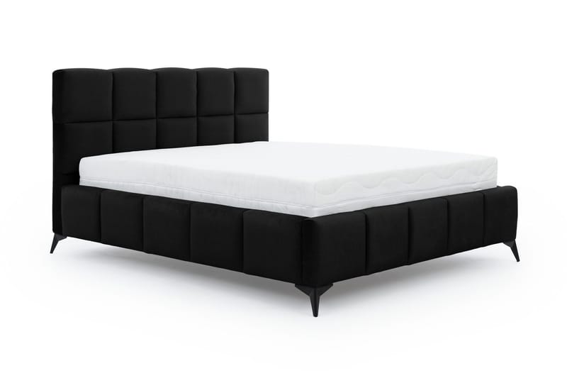 Kamble Sängram med Förvaring 180x200 cm - Svart - Möbler - Sovrum - Sängram & sängstomme