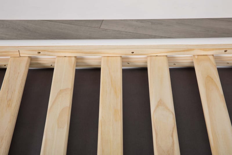 Kaulana Sängram 90x200 cm - Vit - Möbler - Sovrum - Sängram & sängstomme