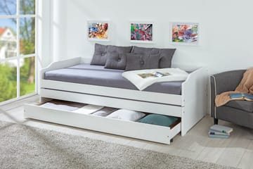 Kaulana Sängram 90x200 cm - Vit - Möbler - Sovrum - Sängram & sängstomme