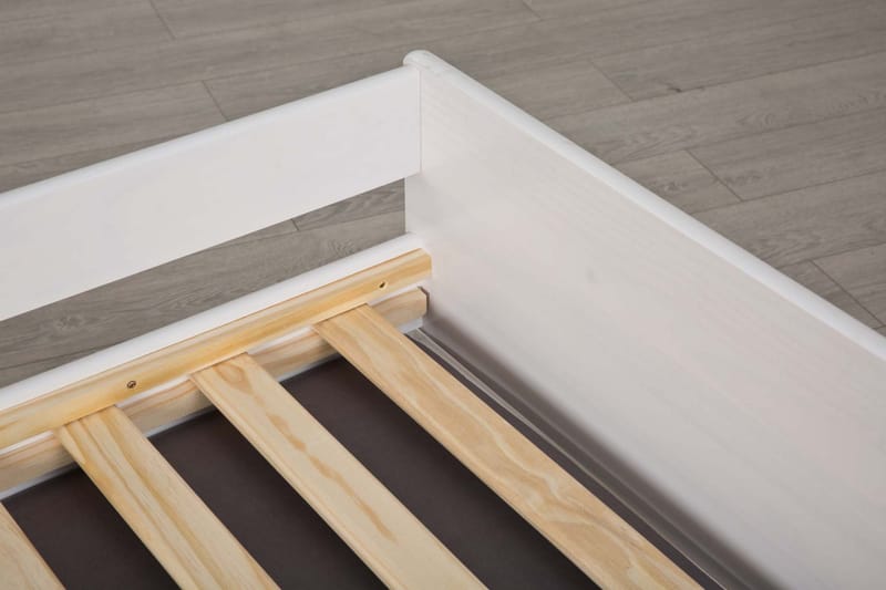 Kaulana Sängram 90x200 cm - Vit - Möbler - Sovrum - Sängram & sängstomme