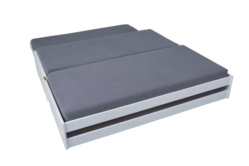 Kaulana Sängram 90x200 cm - Vit - Möbler - Sovrum - Sängram & sängstomme