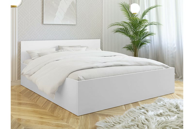 Kintore Sängram 160x200 cm Vit - Möbler - Sovrum - Sängram & sängstomme