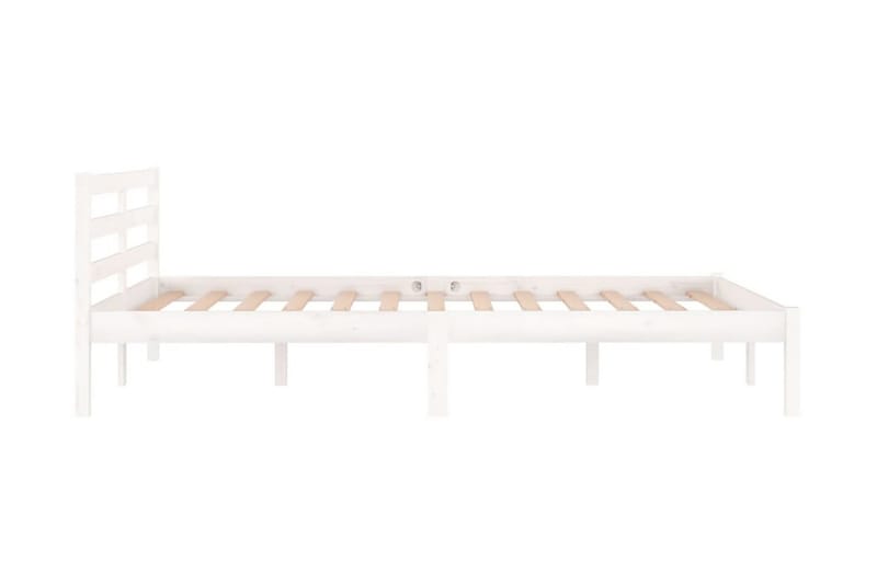 KOKORO Sängram 120x200 cm Vit - Vit - Möbler - Sovrum - Sängram & sängstomme