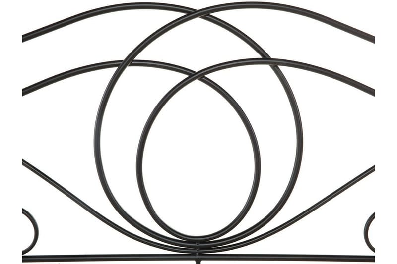Lyra Dubbelsäng 180|200 cm - Svart - Möbler - Sovrum - Sängram & sängstomme