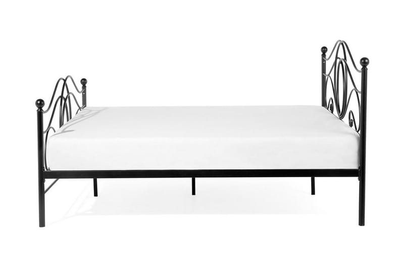 Lyra Dubbelsäng 180|200 cm - Svart - Möbler - Sovrum - Sängram & sängstomme