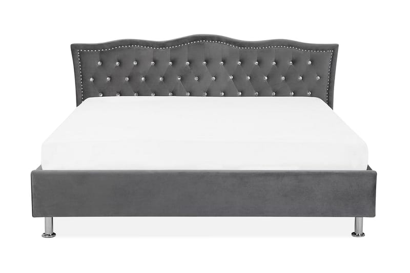 Metz Dubbelsäng 180 200 cm Grå, Grå