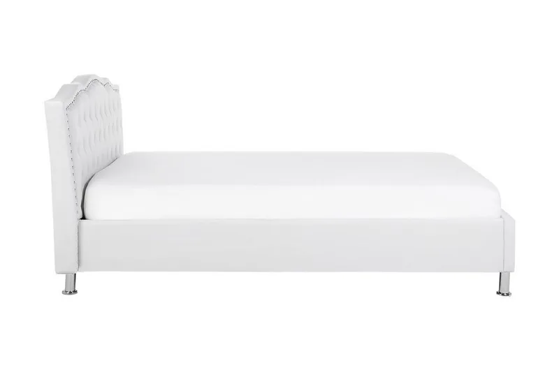 Metz Dubbelsäng 180 200 cm - Vit - Möbler - Sovrum - Sängram & sängstomme