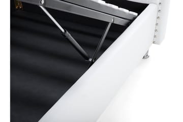 Metz Sängram 90x200 cm - Vit - Möbler - Sovrum - Sängram & sängstomme