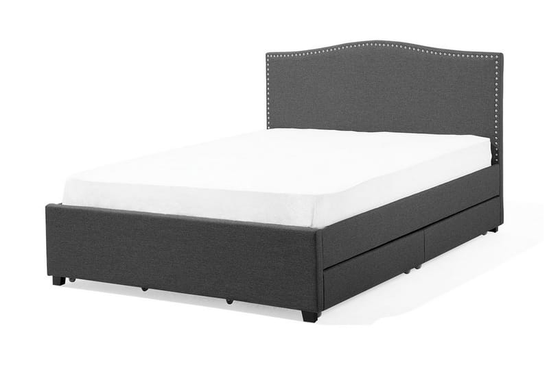 Montpellier Dubbelsäng 160|200 cm - Grå - Möbler - Sovrum - Sängram & sängstomme