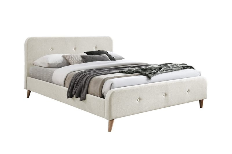 Montrase Sängram 140x200 cm Cream - Möbler - Sovrum - Sängram & sängstomme