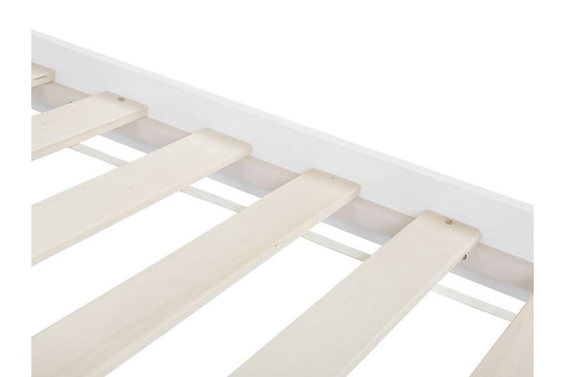 MUEHRING Säng Trä 90x200 cm Vit - Möbler - Sovrum - Sängram & sängstomme
