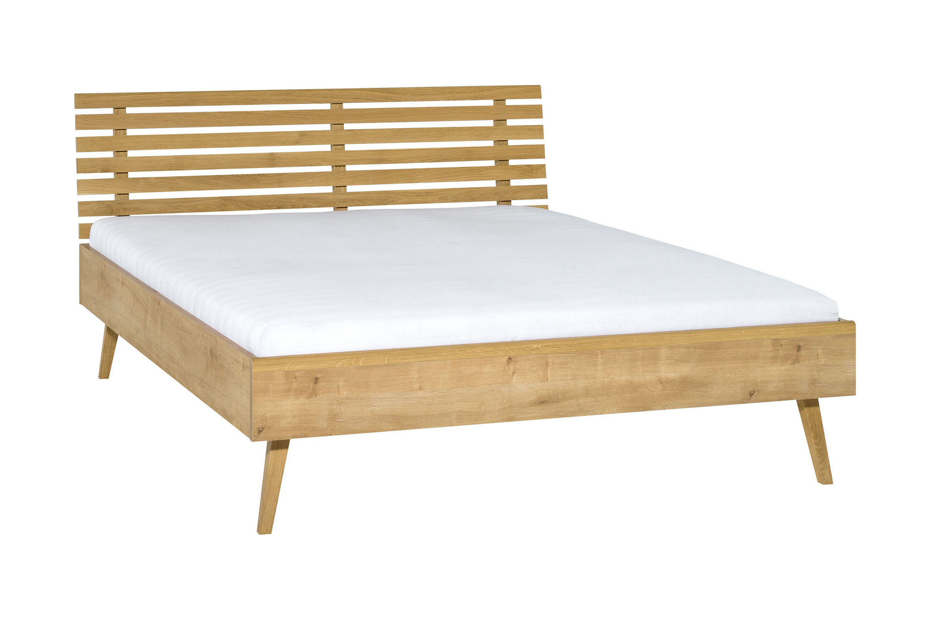 nature sängram 140x200 cm trä/natur -