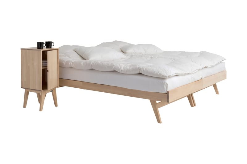 NOTTE Ramsäng 90 cm Björk - Möbler - Sovrum - Sängram & sängstomme