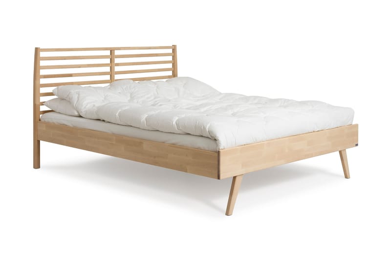 NOTTE Säng 160 cm Björk - Möbler - Sovrum - Sängram & sängstomme