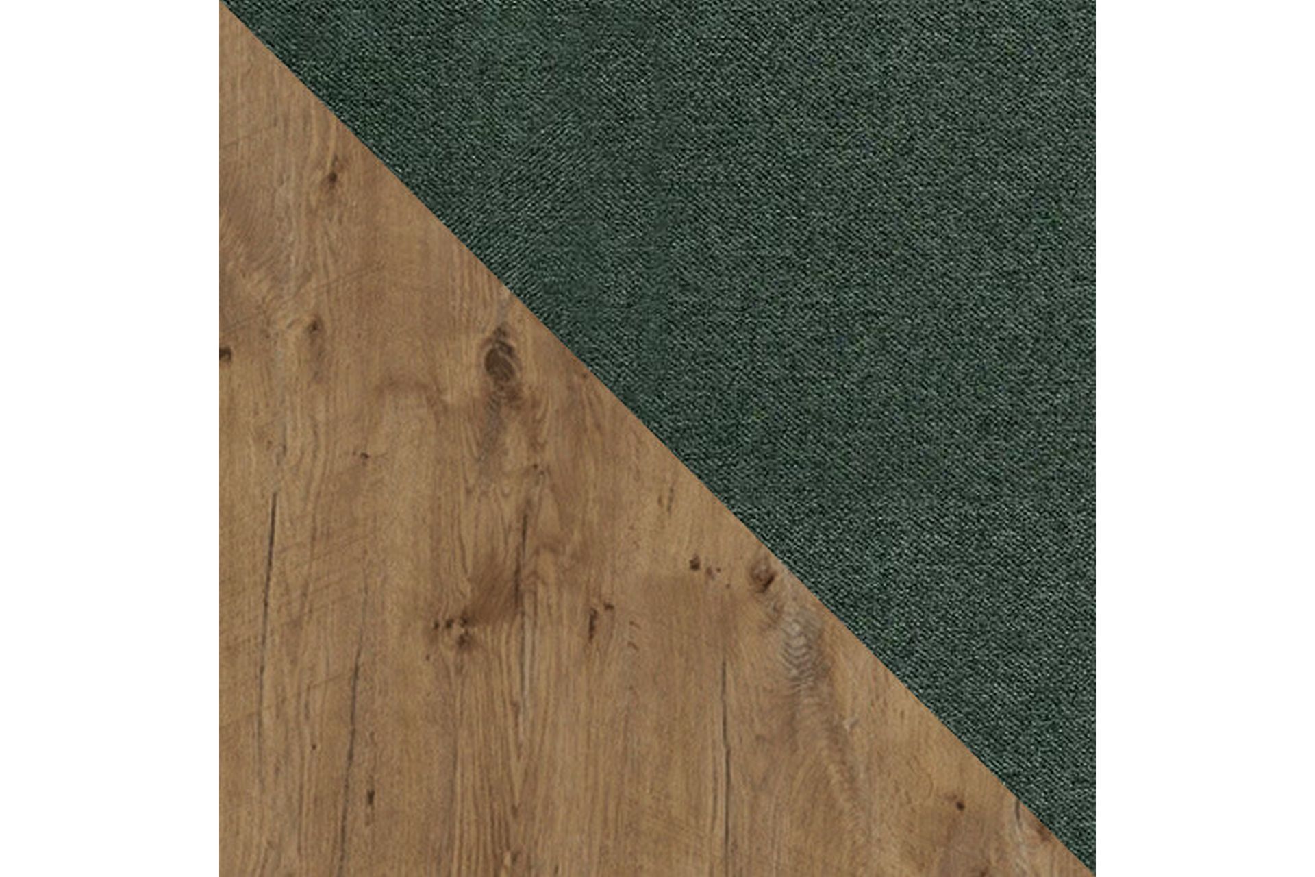 Oberting Sängram 140x200 cm Grön/Beige - Möbler - Sovrum - Sängram & sängstomme