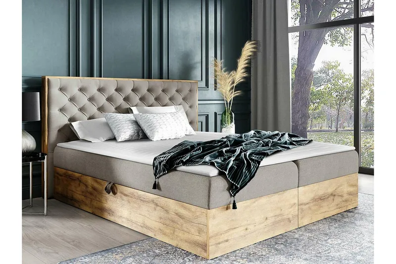 Oberting Sängram 160x200 cm - Möbler - Sovrum - Sängram & sängstomme