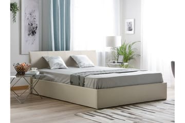 Orbey Sängram 160x200 cm - Beige - Möbler - Sovrum - Sängram & sängstomme
