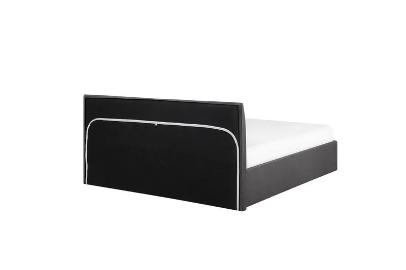 Orbey Sängram 160x200 cm  Grå - Grå - Möbler - Sovrum - Sängram & sängstomme