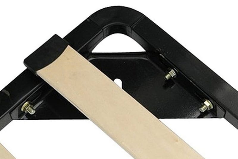 Paris Dubbelsäng 160 200 cm - Grå - Möbler - Sovrum - Sängram & sängstomme