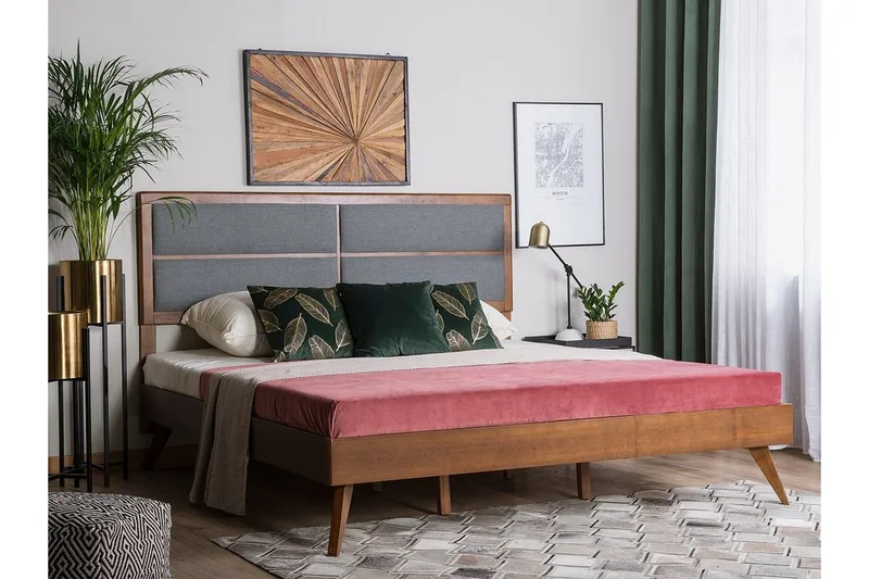 Poissy Sängram 180x200 cm - Trä/Natur - Möbler - Sovrum - Sängram & sängstomme