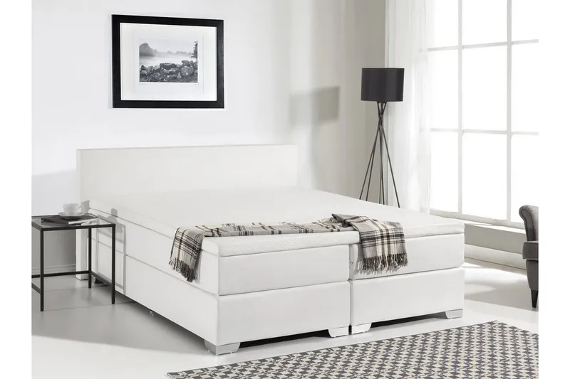 President Dubbelsäng 180|200 cm, Vit