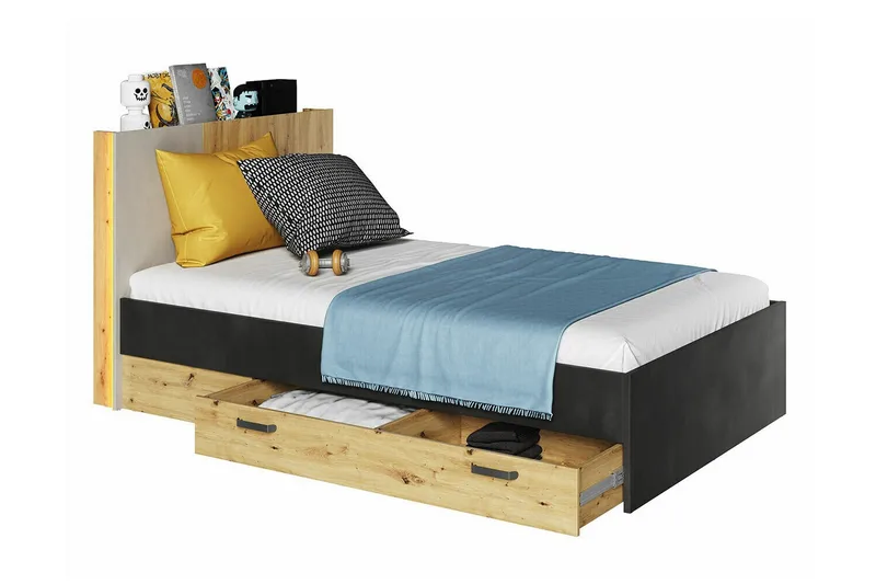 Rathmore Sängram 120x200 cm - Svart - Möbler - Sovrum - Sängram & sängstomme