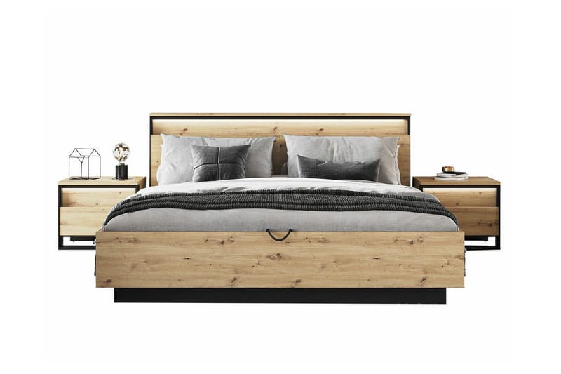 Rathmore Sängram 180x200 cm Black