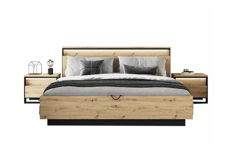 Rathmore Sängram 180x200 cm NO_BRAND Black