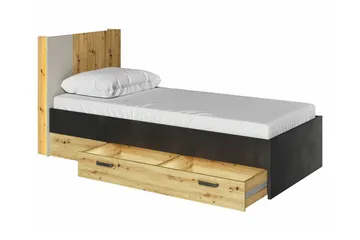 Rathmore Sängram 90x200 cm - Svart - Möbler - Sovrum - Sängram & sängstomme