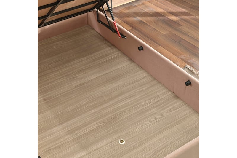 Reghum Sängram med Sänggavel 160x200 cm - Ljusbrun - Möbler - Sovrum - Sängram & sängstomme