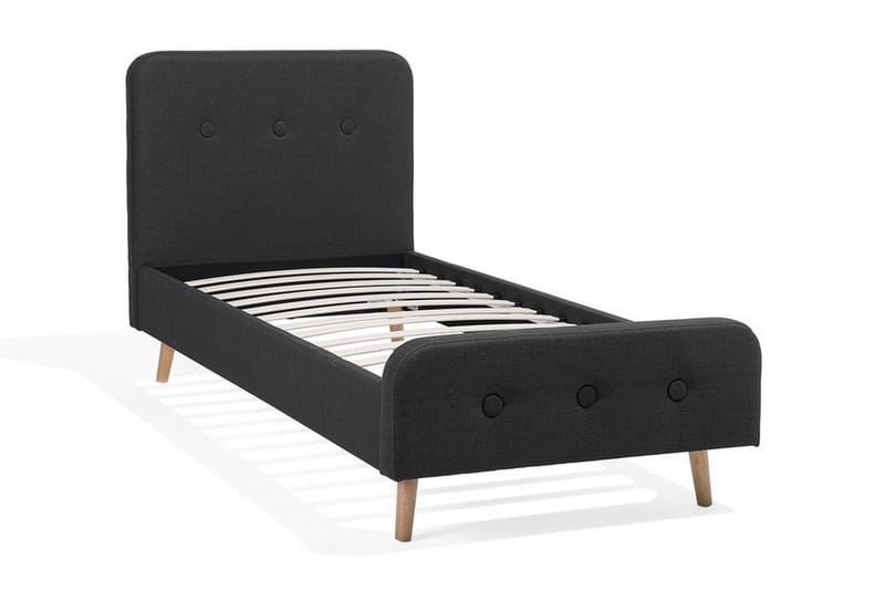 Rennes Dubbelsäng 90 | 200 cm - Grå - Möbler - Sovrum - Sängram & sängstomme