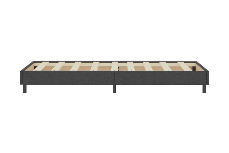 Resårsäng sängram grå tyg 90x200 cm - Grå - Möbler - Sovrum - Sängram & sängstomme