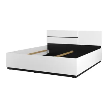 Säng Cross S - 180 cm, Vit - Möbler - Sovrum - Sängram & sängstomme